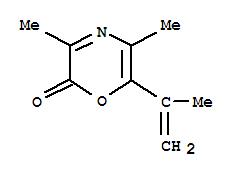 (9ci)-3,5-׻-6-(1-׻ϩ)-2H-1,4-f-2-ͪY(ji)(gu)ʽ_65479-25-6Y(ji)(gu)ʽ
