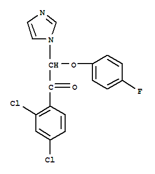  1-(2,4-ȱ)-2-(4-)-2-(1H--1-)-ͪY(ji)(gu)ʽ_745733-29-3Y(ji)(gu)ʽ