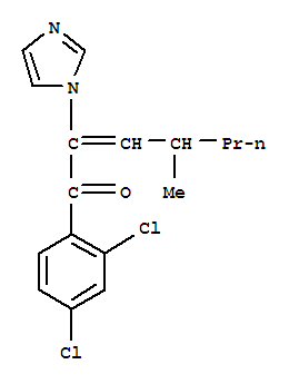 1-(2,4-ȱ)-2-(1H--1-)-4-׻-2-ϩ-1-ͪY(ji)(gu)ʽ_82013-29-4Y(ji)(gu)ʽ