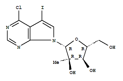 4--5--7-(2-c-׻-beta-d-߻ˁ)-7h-[2,3-d]ऽY(ji)(gu)ʽ_847551-48-8Y(ji)(gu)ʽ
