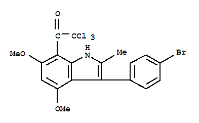 1-[3-(4-屽)-4,6--2-׻-1H--7-]-2,2,2--ͪY(ji)(gu)ʽ_869960-02-1Y(ji)(gu)ʽ