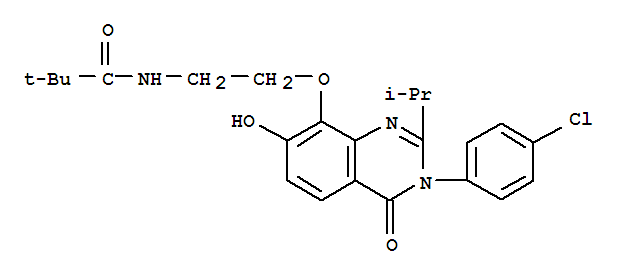 n-[2-[[3-(4-ȱ)-3,4--7-u-2-(1-׻һ)-4--8-yl]]һ]-2,2-׻Y(ji)(gu)ʽ_871814-70-9Y(ji)(gu)ʽ