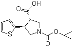 N-BOC-(3S,4S)-4-(2-Ի)-3-Y(ji)(gu)ʽ_959581-75-0Y(ji)(gu)ʽ