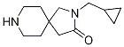 2-(h(hun)׻)-2,8-s[4.5]-3-ͪY(ji)(gu)ʽ_1003564-44-0Y(ji)(gu)ʽ