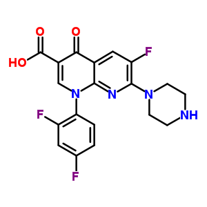 1-(2,4-)-6--4--7-(-1-)-1,4--1,8--3-Y(ji)(gu)ʽ_100490-19-5Y(ji)(gu)ʽ