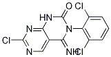 7--3-(2,6-ȱ)-4--3,4-ल[4,5-d]-2(1h)-ͪY(ji)(gu)ʽ_1092793-97-9Y(ji)(gu)ʽ