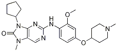 9-h(hun)-2-[[2--4-[(1-׻-4-)]-]]-7-׻-7,9--8H--8-ͪY(ji)(gu)ʽ_1124329-14-1Y(ji)(gu)ʽ