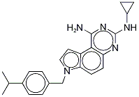 N3-h(hun)-7-[[4-(1-׻һ)]׻]-7H-[3,2-f]-1,3-p}}Y(ji)(gu)ʽ_1216720-69-2Y(ji)(gu)ʽ