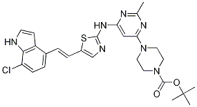 4-(6-((5-(2-(7--1H--4-)ϩ)-2-))-2-׻-4-)-1-嶡Y(ji)(gu)ʽ_1245652-85-0Y(ji)(gu)ʽ