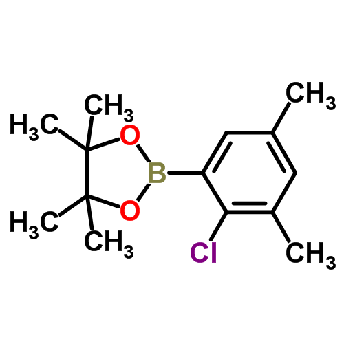 2-(2--3,5-׻)-4,4,5,5-ļ׻-1,3,2-fY(ji)(gu)ʽ_1256781-74-4Y(ji)(gu)ʽ