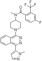 4--N-׻-N-(1-(4-(1-׻-1H--5-)s-1-)-4-)-2-(׻)Y(ji)(gu)ʽ_1258861-20-9Y(ji)(gu)ʽ