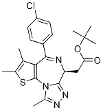 (S)-(+)-嶡 2-(4-(4-ȱ)-2,3,9-׻-6H-Բ[3,2-f][1,2,4][4,3-a][1,4]s-6-)Y(ji)(gu)ʽ_1268524-70-4Y(ji)(gu)ʽ