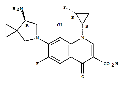 7-[(7R)-7--5-s[2.4]-5-]-8--6--1-[(1s,2r)-2-h(hun)]-1,4--4--3-Y(ji)(gu)ʽ_127199-06-8Y(ji)(gu)ʽ