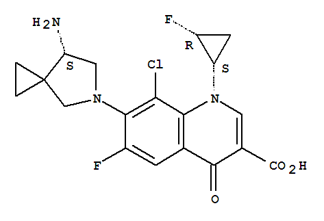 7-[(7S)-7--5-s[2.4]-5-]-8--6--1-[(1s,2r)-2-h(hun)]-1,4--4--3-Y(ji)(gu)ʽ_127254-11-9Y(ji)(gu)ʽ