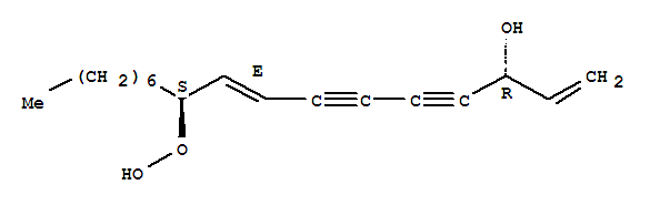 (3R,10S,8E)-10-^-1,8-ʮ̼ϩ-4,6-Ȳ-3-Y(ji)(gu)ʽ_141947-42-4Y(ji)(gu)ʽ