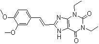 (E)-8-(3,4-ϩ)-1,3-һ-1H--2,6(3h,7h)-ͪY(ji)(gu)ʽ_155270-98-7Y(ji)(gu)ʽ