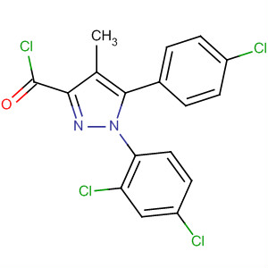 5-(4-ȱ)-1-(2,4-ȱ)-4-׻--3-ȽY(ji)(gu)ʽ_168273-05-0Y(ji)(gu)ʽ