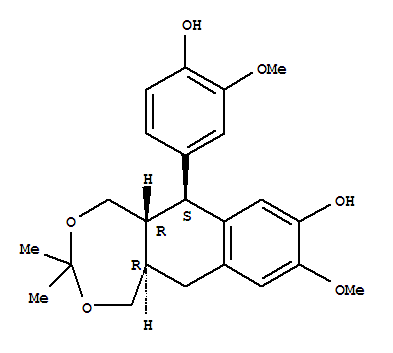 (5AR,6S,11AR)-1,5,5A,6,11,11A--6-(4-u-3-)-9--3,3-׻[2,3-E][1,3]sh(hun)-8-Y(ji)(gu)ʽ_252333-71-4Y(ji)(gu)ʽ