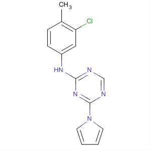 N-(3--4-׻)-4-(1H--1-)-1,3,5--2-Y(ji)(gu)ʽ_333727-99-4Y(ji)(gu)ʽ