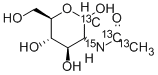 N-[1,2-13C2]-D-[1-13C,15N]ǽY(ji)(gu)ʽ_478529-43-0Y(ji)(gu)ʽ