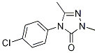 4-(4-ȱ)-1,3-׻-1H-1,2,4--5(4H)-ͪY(ji)(gu)ʽ_494785-65-8Y(ji)(gu)ʽ