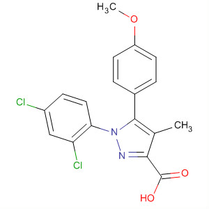1-(2,4-ȱ)-5-(4-)-4-׻-1H--3-Y(ji)(gu)ʽ_501426-60-4Y(ji)(gu)ʽ