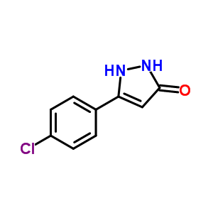3-(4-ȱ)-4,5--1H--5-ͪYʽ_59719-19-6Yʽ