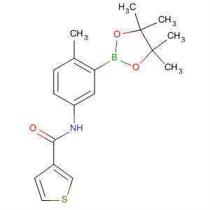 N-[4-׻-3-(4,4,5,5-ļ׻-1,3,2-f-2-)]-3-Y(ji)(gu)ʽ_623907-56-2Y(ji)(gu)ʽ