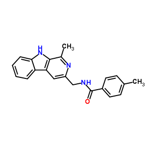 N-(1-׻-9h-ल[3,4-b]-3-׻)-4-׻Y(ji)(gu)ʽ_63885-66-5Y(ji)(gu)ʽ