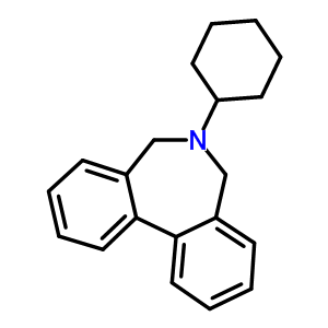 6-h(hun)-6,7--5H-[c,e]s׿Y(ji)(gu)ʽ_63918-68-3Y(ji)(gu)ʽ