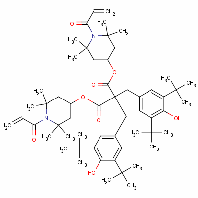 p[2,2,6,6-ļ׻-1-(ϩ)-4-] p[[3,5-p(1,1-׻һ)-4-u]׻]Y(ji)(gu)ʽ_63941-39-9Y(ji)(gu)ʽ