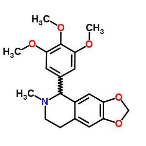 5,6,7,8-Ě-6-׻-5-(3,4,5-)-1,3-[4,5-g]Y(ji)(gu)ʽ_63979-53-3Y(ji)(gu)ʽ