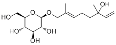 (2E,6R)-6-u-2,6-׻-2,7-ϩ-1- BETA-D-սY(ji)(gu)ʽ_64776-96-1Y(ji)(gu)ʽ