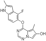 4-(4--2-׻-1H--5-)-5-׻[1,2-f][1,2,4]-6-Y(ji)(gu)ʽ_649735-41-1Y(ji)(gu)ʽ