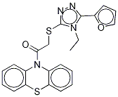 2-[[4-һ-5-(2-߻)-4H-1,2,4--3-]]-1-(10h--10-)-ͪY(ji)(gu)ʽ_663212-40-6Y(ji)(gu)ʽ