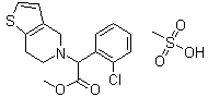 (S)-׻2-(2-ȱ)-2-(6,7-Բ[3,2-c]-5(4H)-)}Y(ji)(gu)ʽ_744256-72-2Y(ji)(gu)ʽ