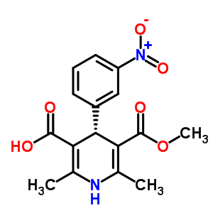 (S)-(+)-1,4--2,6-׻-4-(3-)-3,5-शY(ji)(gu)ʽ_76093-34-0Y(ji)(gu)ʽ