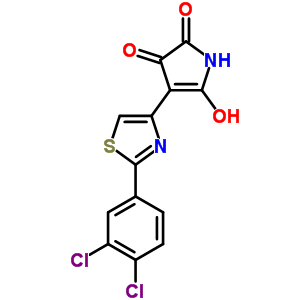 3-[2-(3,4-ȱ)-4-]-4-u-1H--2,5-ͪY(ji)(gu)ʽ_78743-16-5Y(ji)(gu)ʽ