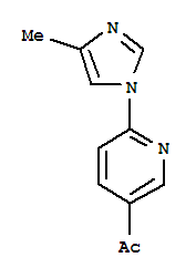 (9CI)-1-[6-(4-׻-1H--1-)-3-]-ͪY(ji)(gu)ʽ_810662-41-0Y(ji)(gu)ʽ