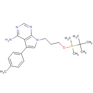 1-[4--7-(3-嶡׻׹)-5-(4-׻)-7H-[2,3-d]ऽY(ji)(gu)ʽ_821794-84-7Y(ji)(gu)ʽ