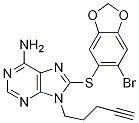 8-((6-屽[d][1,3]-5-))-9-(4-Ȳ-1-)-9h--6-Y(ji)(gu)ʽ_852030-47-8Y(ji)(gu)ʽ