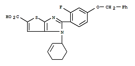1-(2-h(hun)ϩ-1-)-2-[2--4-()]-1H-Բ[2,3-d]-5-Y(ji)(gu)ʽ_852898-37-4Y(ji)(gu)ʽ