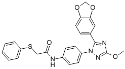 N-[4-[5-(1,3-sh(hun)ϩ-5-)-3--1H-1,2,4--1-]]-2-()Yʽ_853625-60-2Yʽ