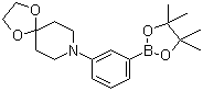 8-[3-(4,4,5,5-ļ׻-1,3,2-f-2-)]-1,4-f-8-s[4.5]Y(ji)(gu)ʽ_862261-25-4Y(ji)(gu)ʽ