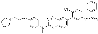 4--3-(5-׻-3-((4-(2-(-1-))))[e][1,2,4]-7-)Y(ji)(gu)ʽ_867331-82-6Y(ji)(gu)ʽ
