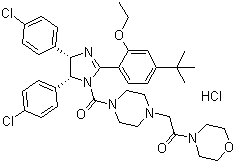 2-[4-[[(4S,5r)-4,5-p(4-ȱ)-2-[4-(1,1-׻һ)-2-]-4,5--1H--1-]ʻ]-1-]-1-(4-)ͪ}}Y(ji)(gu)ʽ_870007-79-7Y(ji)(gu)ʽ