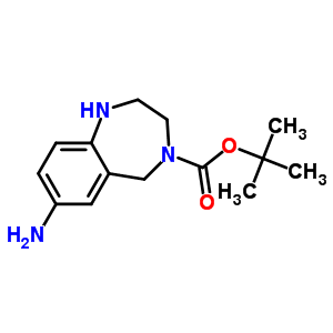 7--4-Boc-2,3,4,5-Ě-1H-[e][1,4]s׿Y(ji)(gu)ʽ_886364-45-0Y(ji)(gu)ʽ