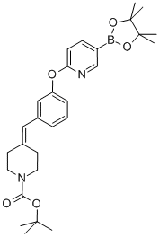1-N-BOC-4-[[3-[[5-(4,4,5,5-ļ׻-1,3,2-f-2-)-2-]]]׻]-ऽYʽ_1020328-85-1Yʽ