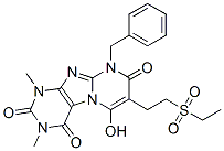 7-[2-(һ)һ]-6-u-1,3-׻-9-(׻)-ल[2,1-f]-2,4,8(1H,3H,9H)-ͪY(ji)(gu)ʽ_102212-69-1Y(ji)(gu)ʽ
