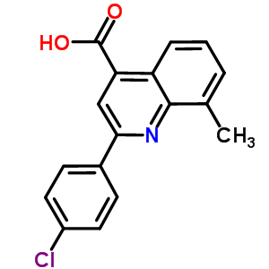 2-(4-ȱ)-8-׻-4-Y(ji)(gu)ʽ_107027-43-0Y(ji)(gu)ʽ